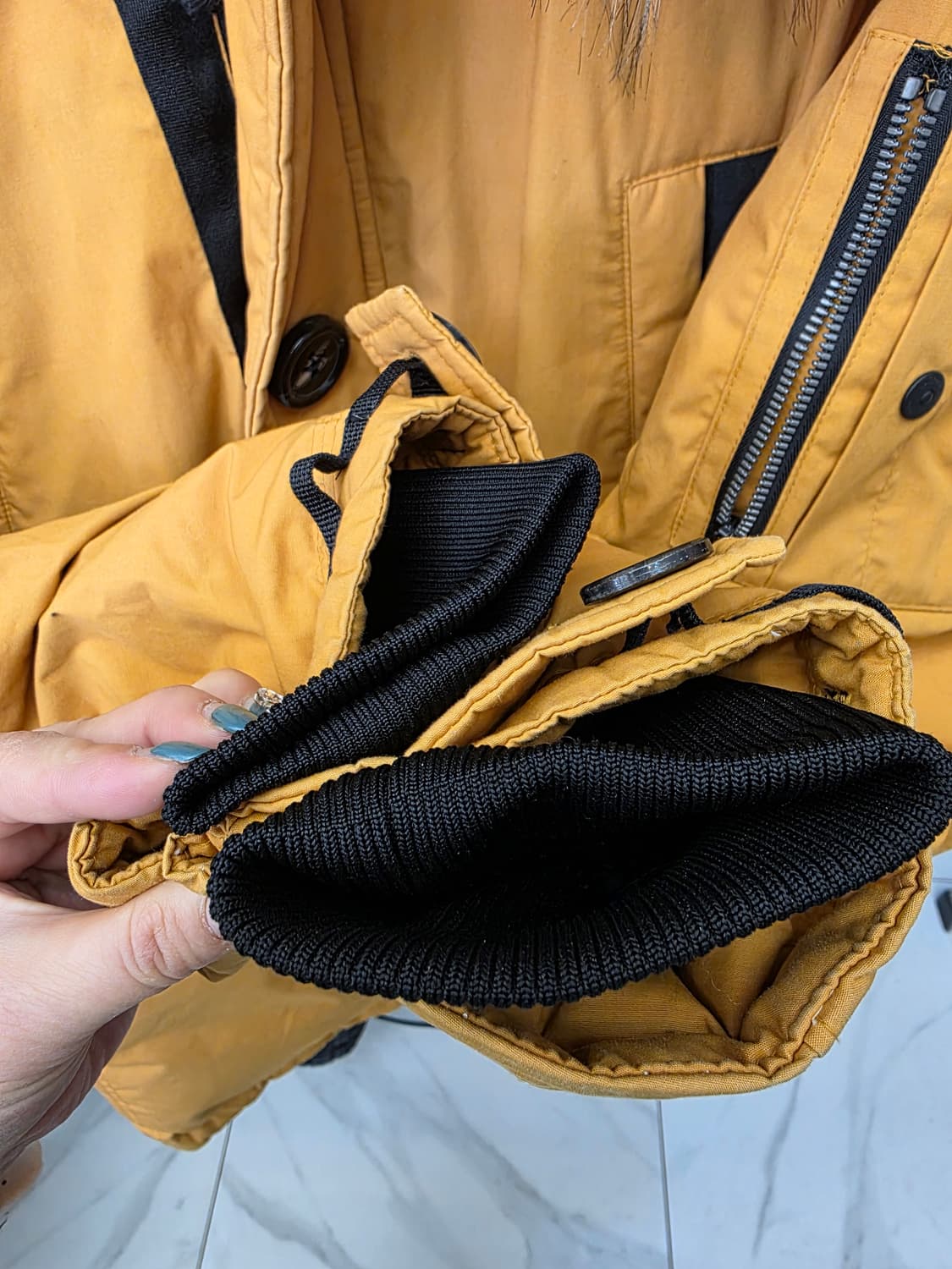 내셔널지오그래픽 블루웨일 야상 점퍼 패딩 XL 상품이미지2