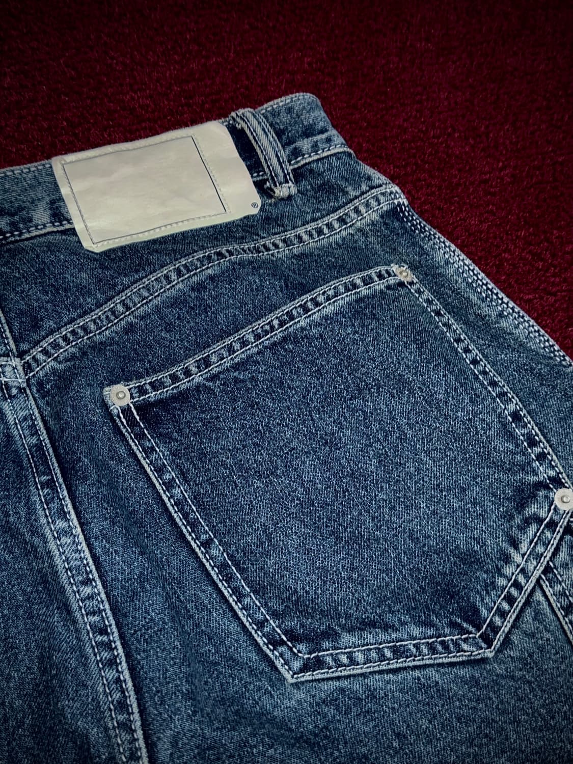 디스이즈네버댓 더블니 데님팬츠 S 상품이미지6