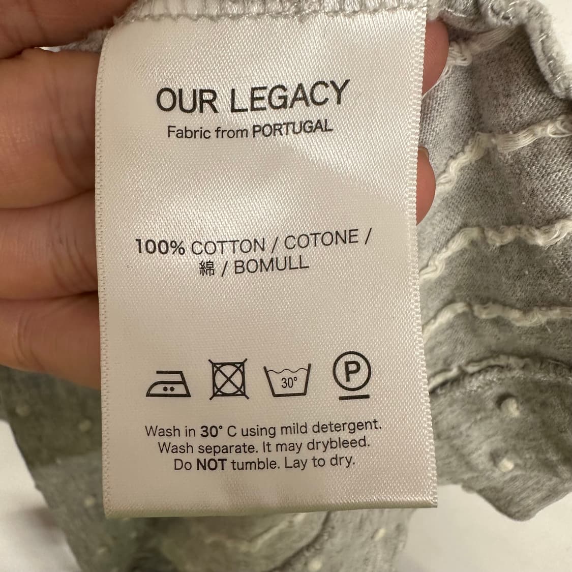 아워레가시 자카드 도트 롱슬리브 상품이미지7