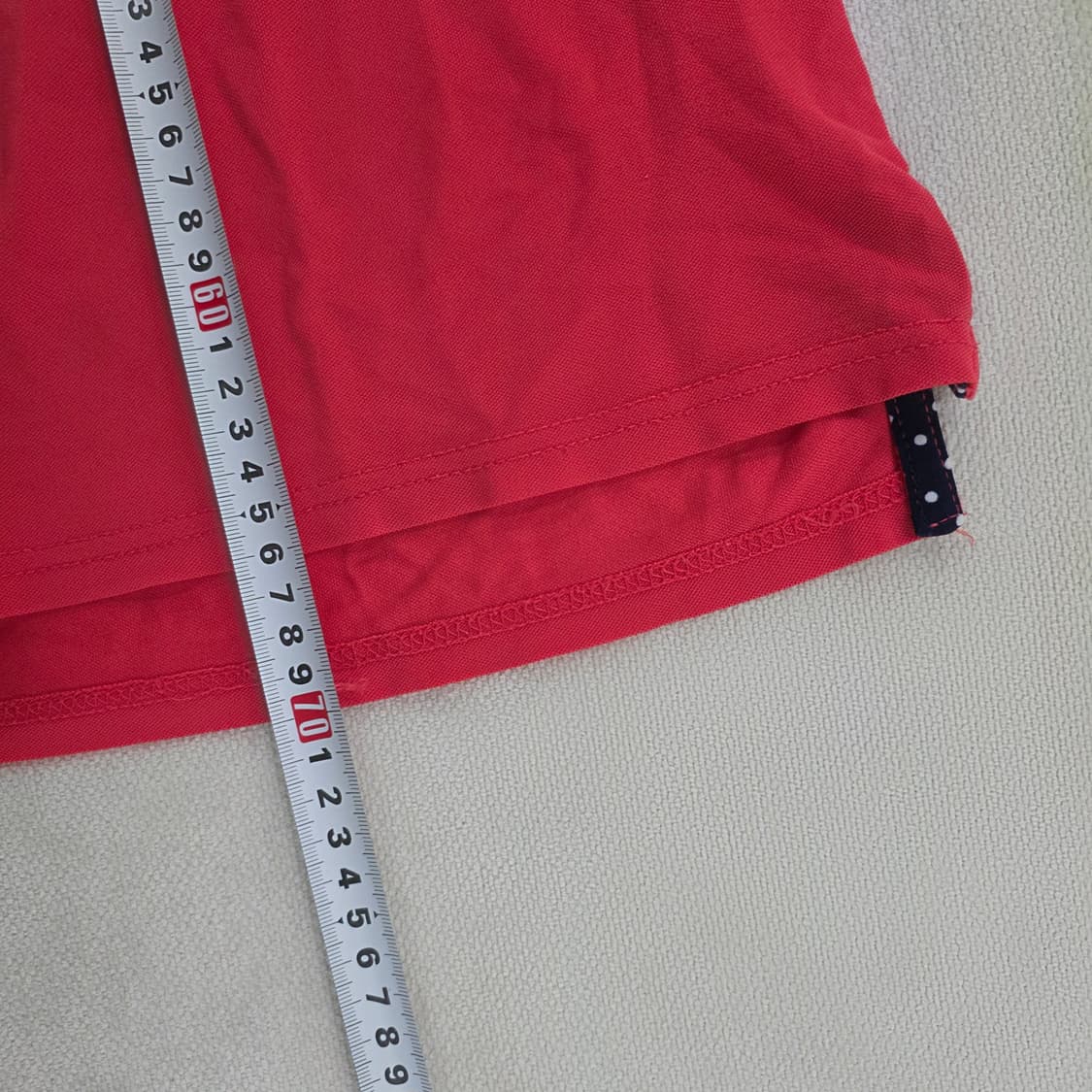 실측 먼싱웨어 펭귄 로고 카라 반팔티 0224J 상품이미지6