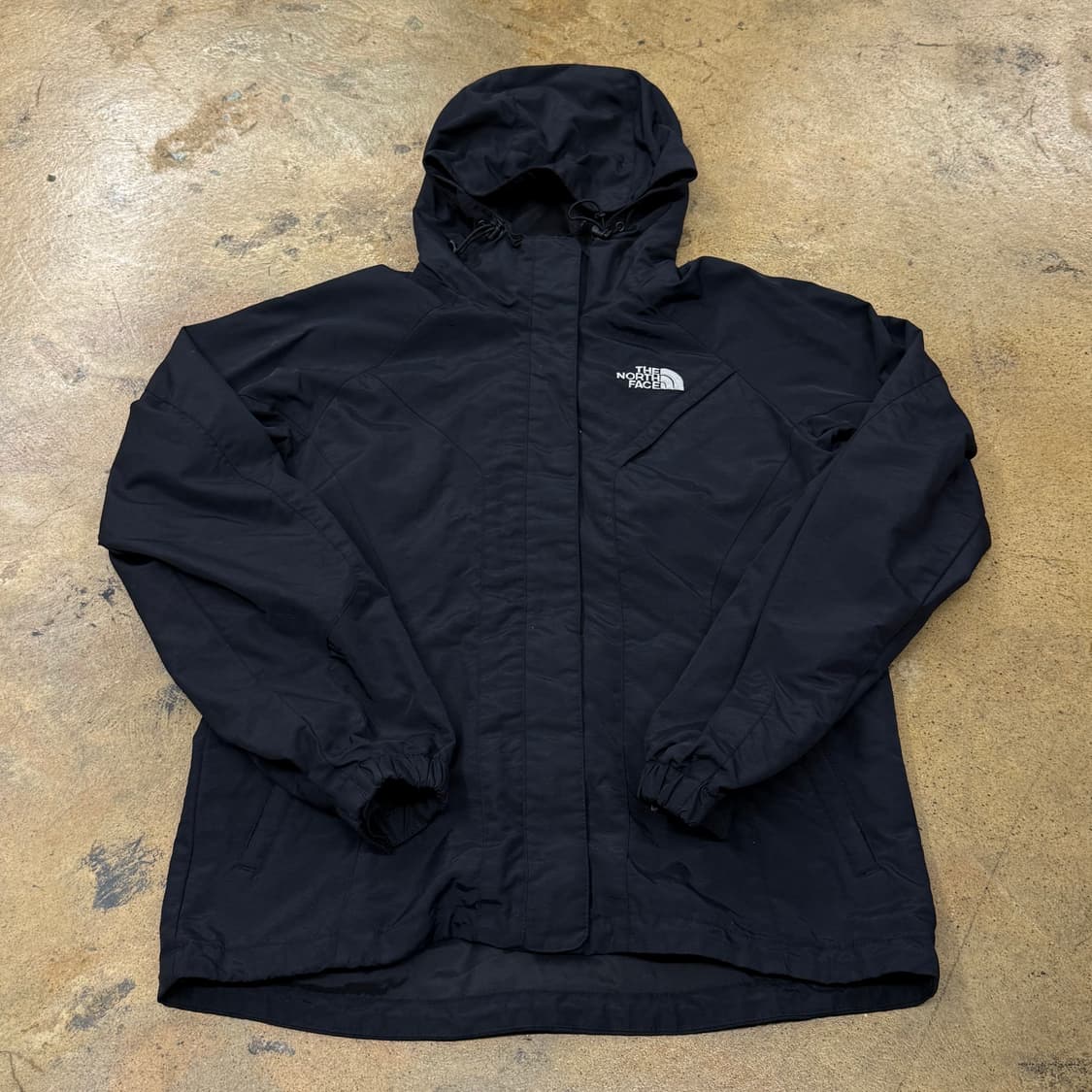 [정품/M] 노스페이스 블랙 바람막이 후드 자켓 b10 상품이미지2