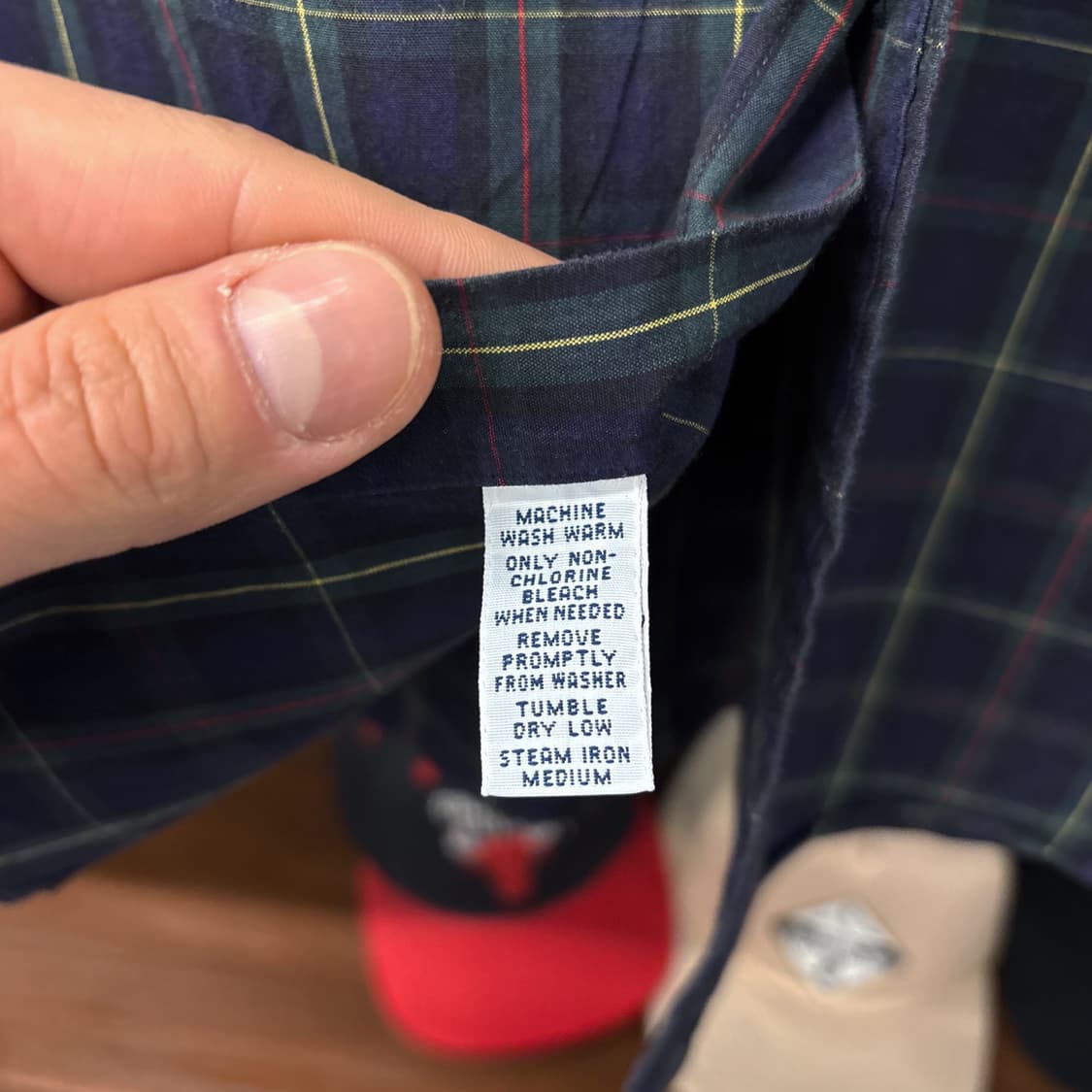 90s 폴로 랄프로렌 리젠트 클래식핏 윈도우페인 체크셔츠  N1104 상품이미지9