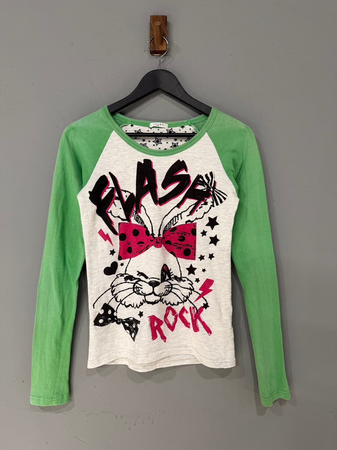 kawaii rabbit raglan long sleeve 상품이미지5