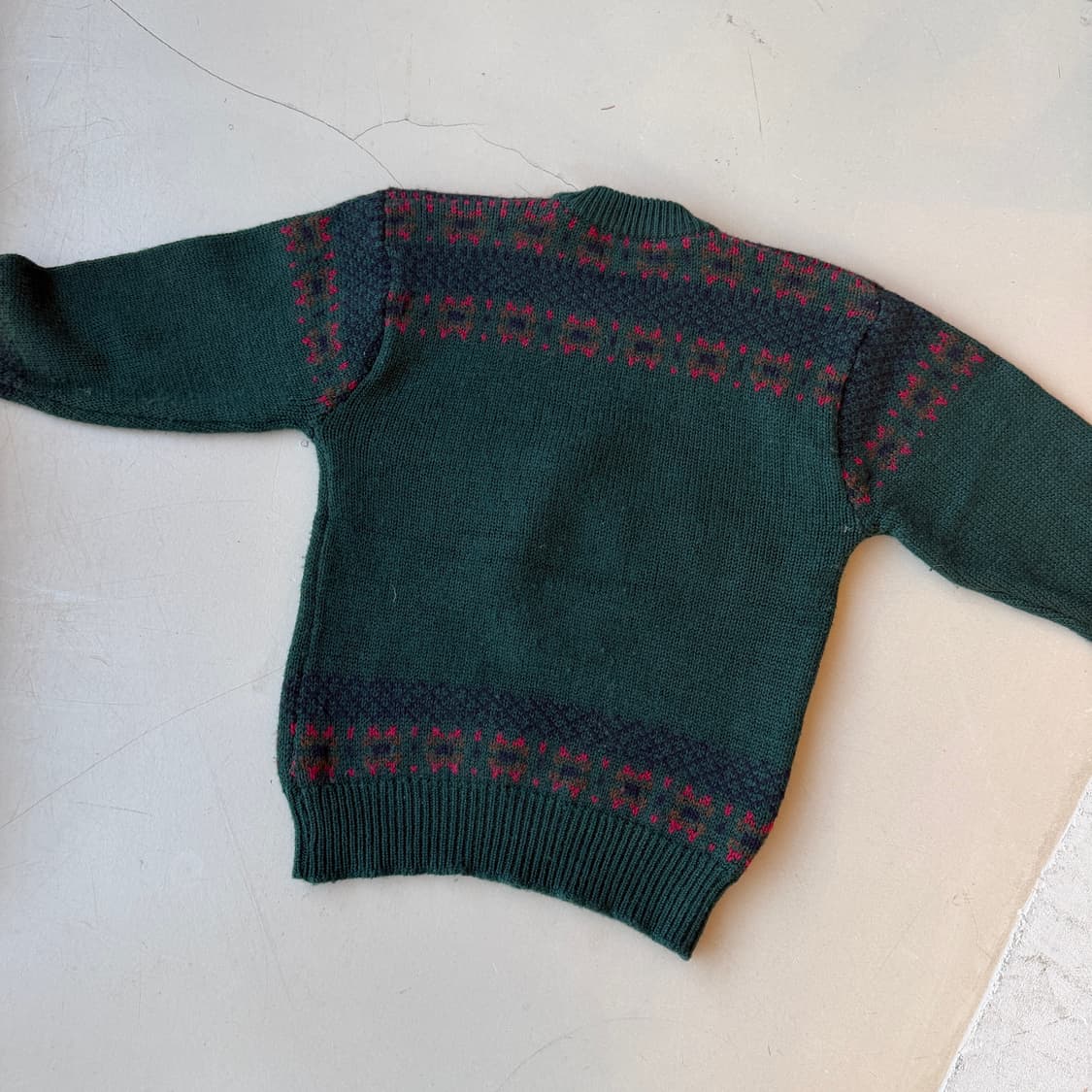 vtg 천둥오리 울 니트 스웨터 상품이미지5