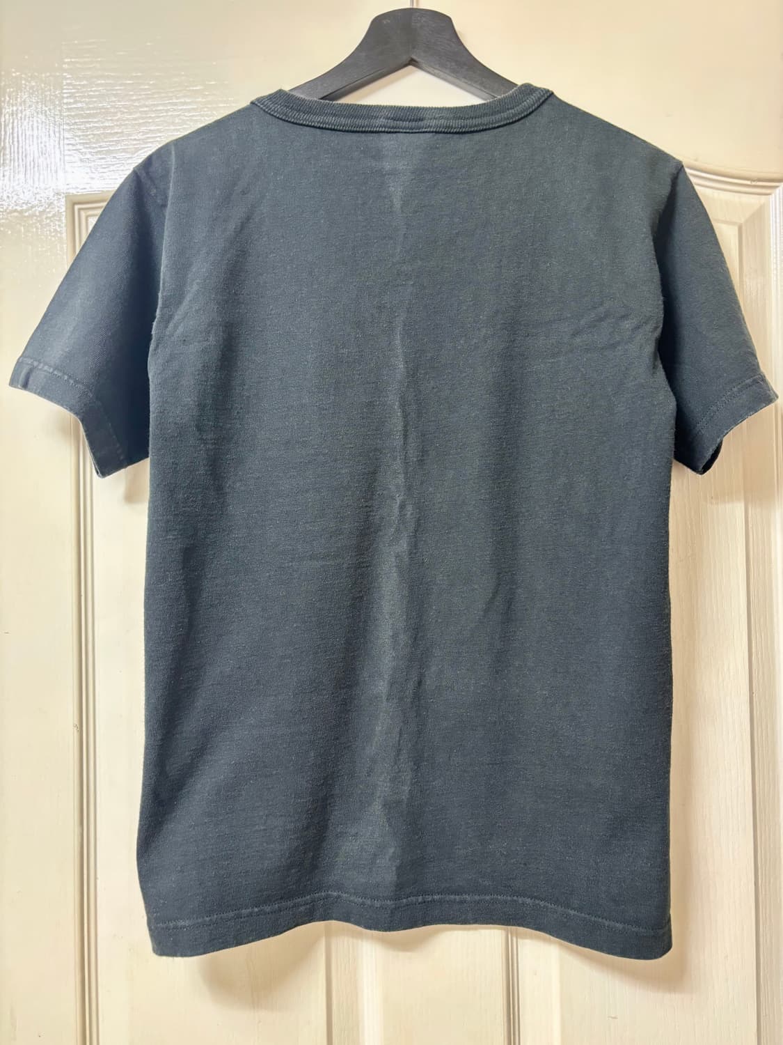 챔피온 t1011 헤비온스 반팔 워싱티셔츠 블랙 미제 스몰 상품이미지2