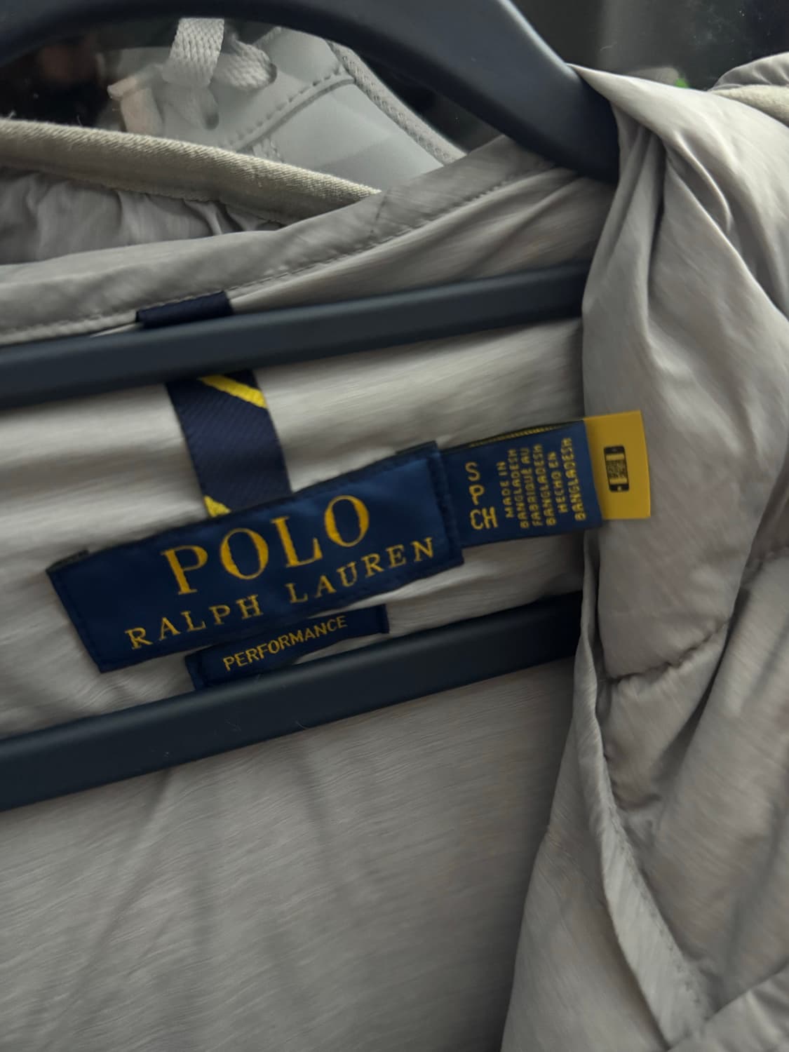 폴로 랄프로렌 24FW 하프라인드 라이트 후드 경량 숏패딩 상품이미지4