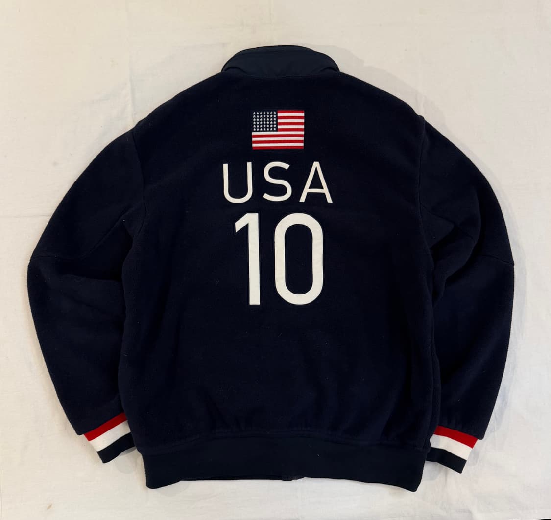 폴로 랄프로렌 빅포니 치프키프 성조기 플리스 네이비 상품이미지4