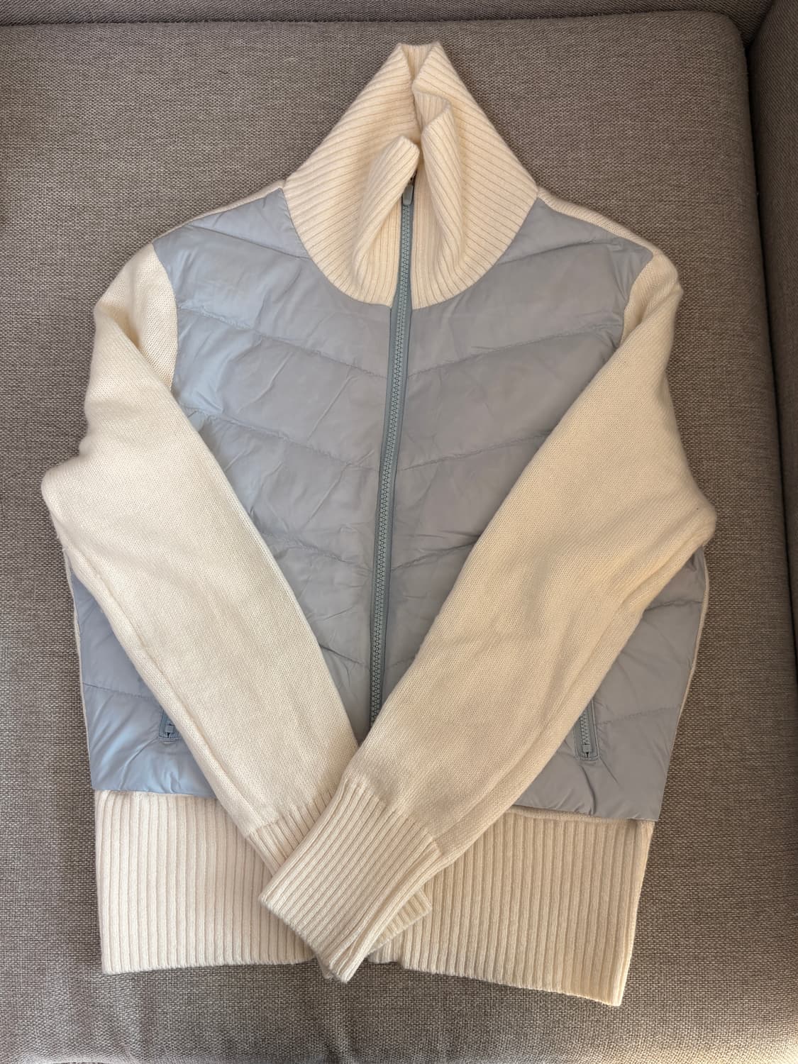 젝시믹스 니트 패딩 상품이미지1