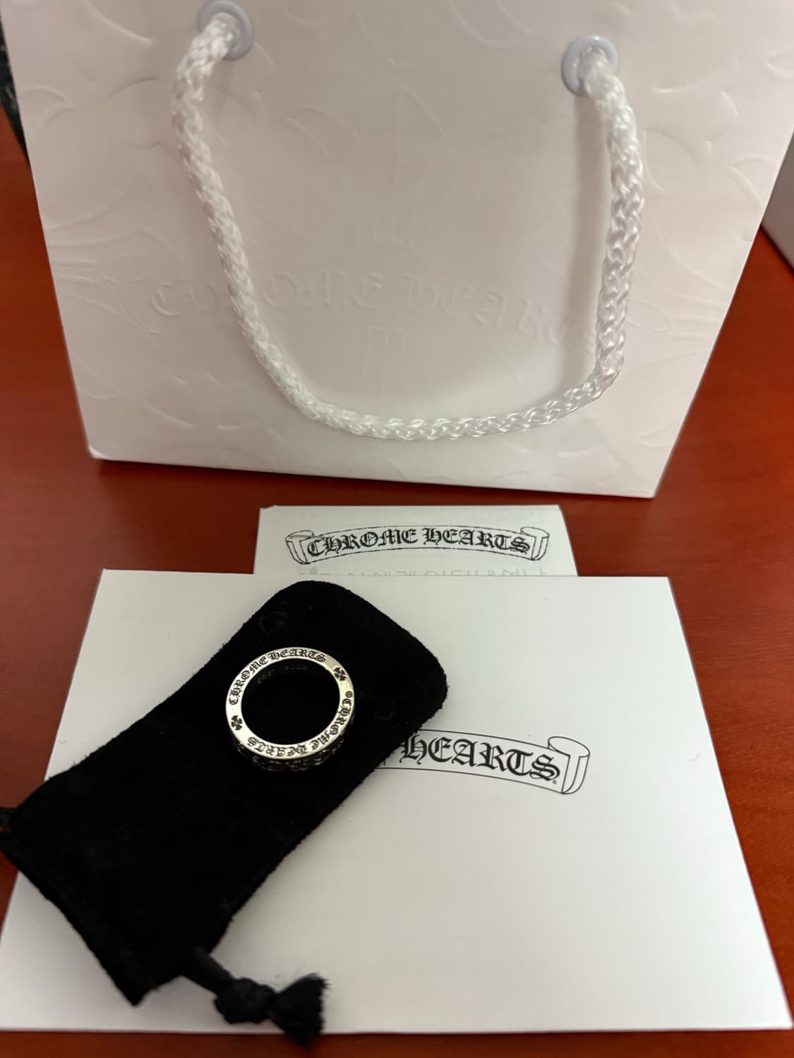 [us 9.5]크롬하츠 포에버링 새상품 상품이미지1