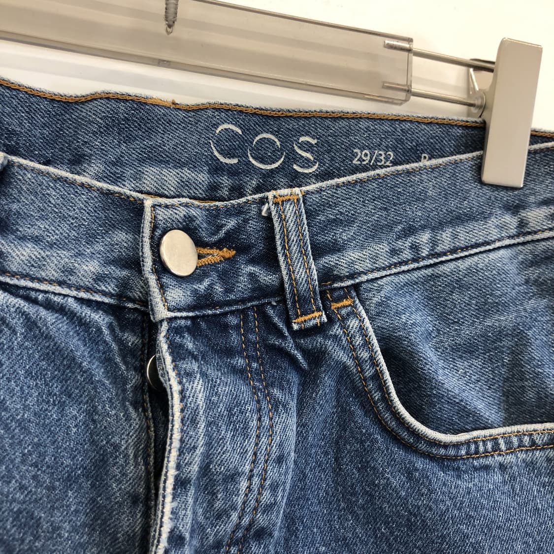 COS 코스 레귤러 미드라이즈 테이퍼드레그진 29  상품이미지2