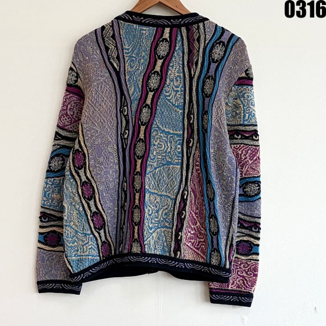 쿠지 케이블 니트 가디건 SS 0316 상품이미지10