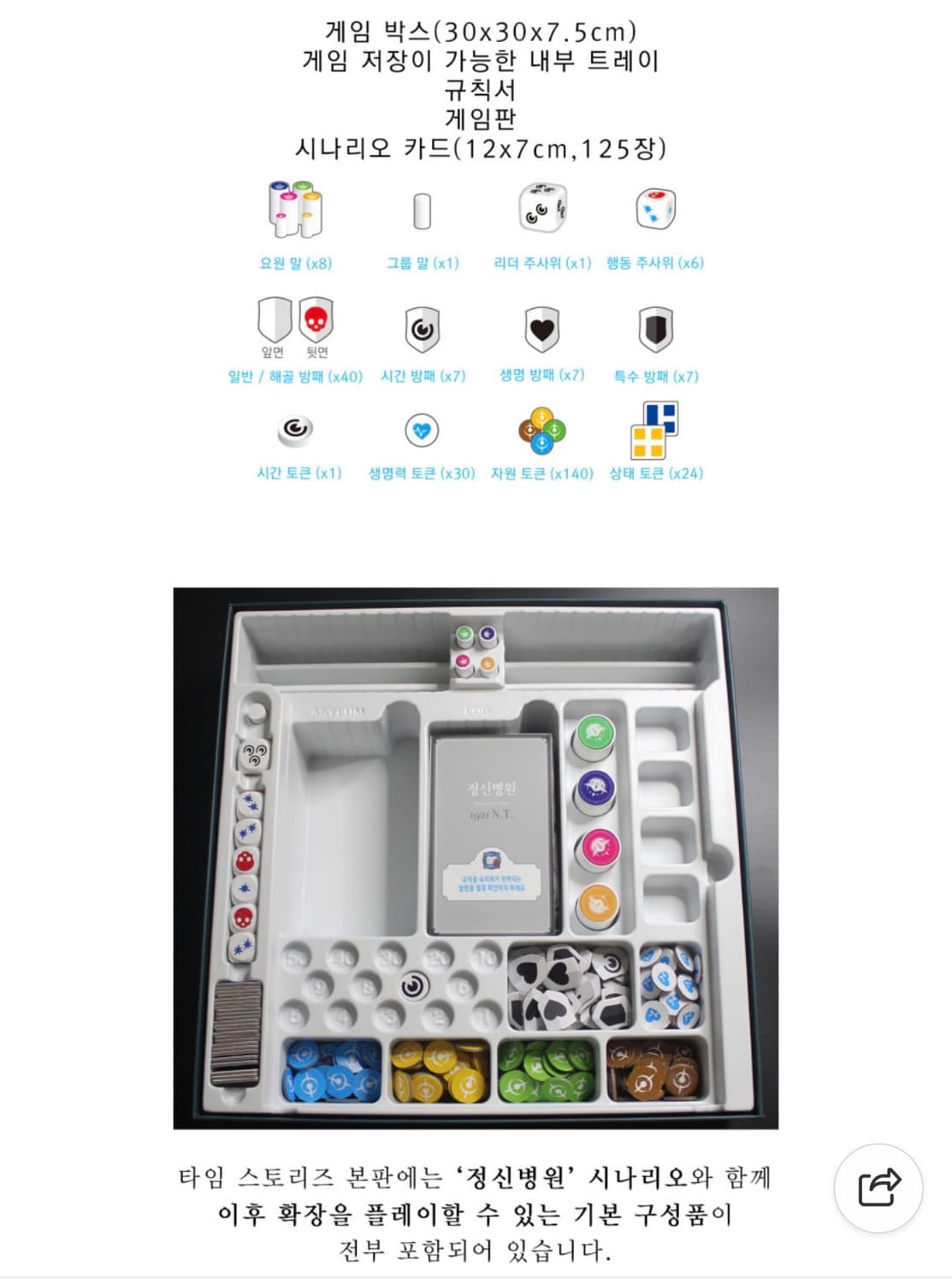 타임 스토리즈 방탈출 시간여행 보드게임(새상품) 상품이미지4