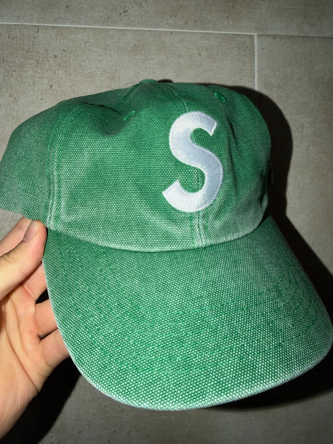 슈프림 s 로고 캡  상품이미지1