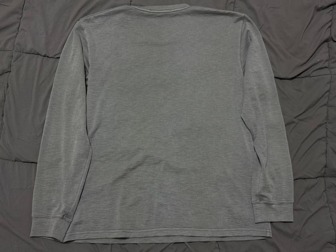 폴리테루 휴먼 포켓 롱슬리브 다이드 핑크 1사이즈 팝니다 상품이미지5