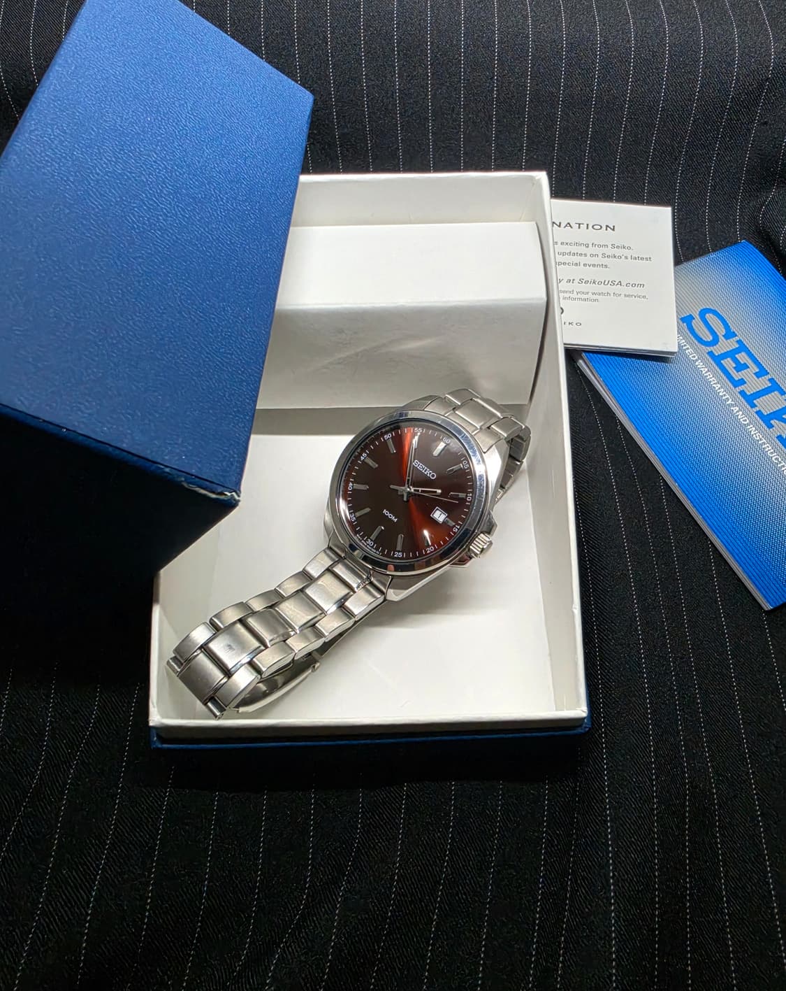 세이코 홍판 빈티지 시계 상품이미지2