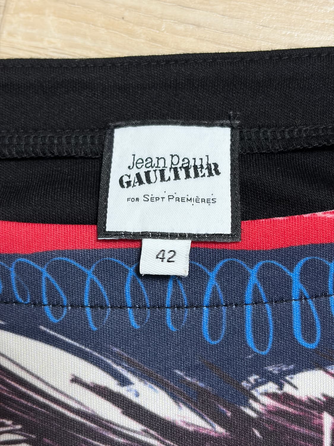 장폴고티에 보트넥 롱슬리브 티셔츠 상품이미지3