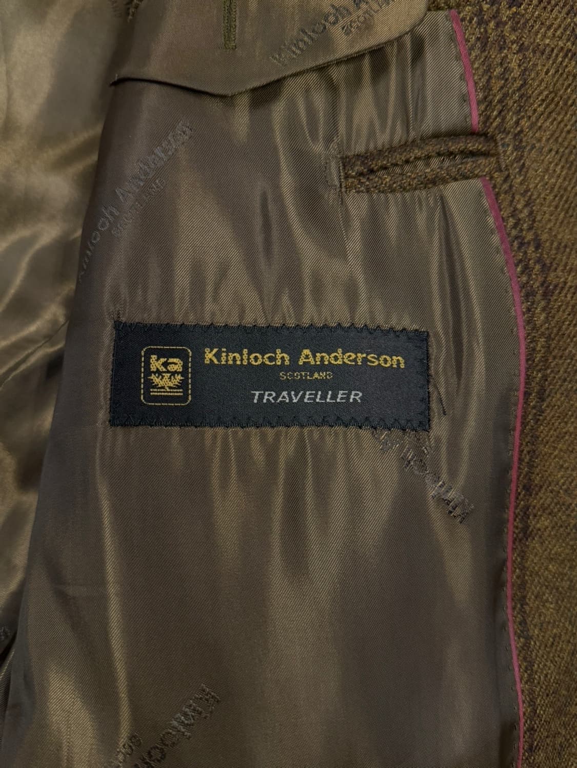 킨록앤더슨 트위드 자켓 100~105 상품이미지9