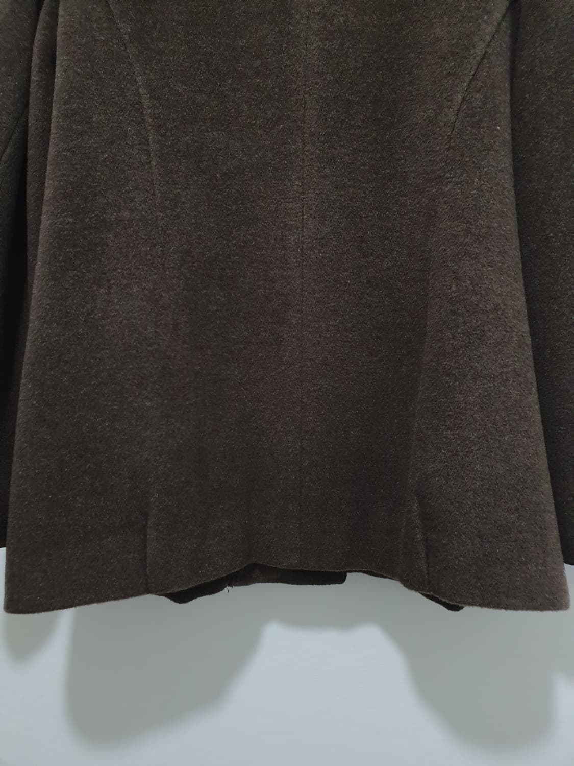 이새 isae 앙고라혼방 라운드넥 코트 사이즈 6 상품이미지8