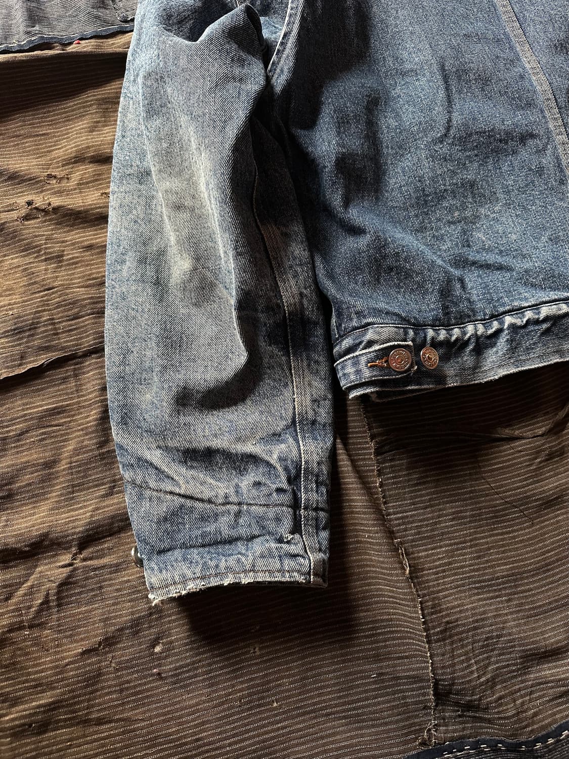 80s Polo Dungarees Denim Jacket 상품이미지7