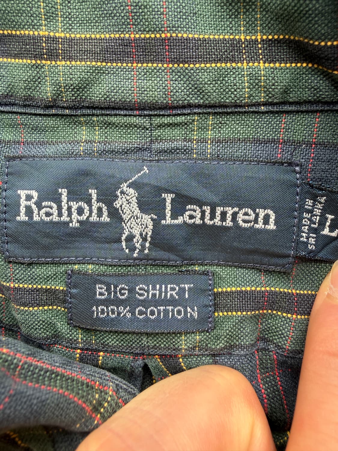 폴로 랄프로렌 빅셔츠 L(2XL) 상품이미지5