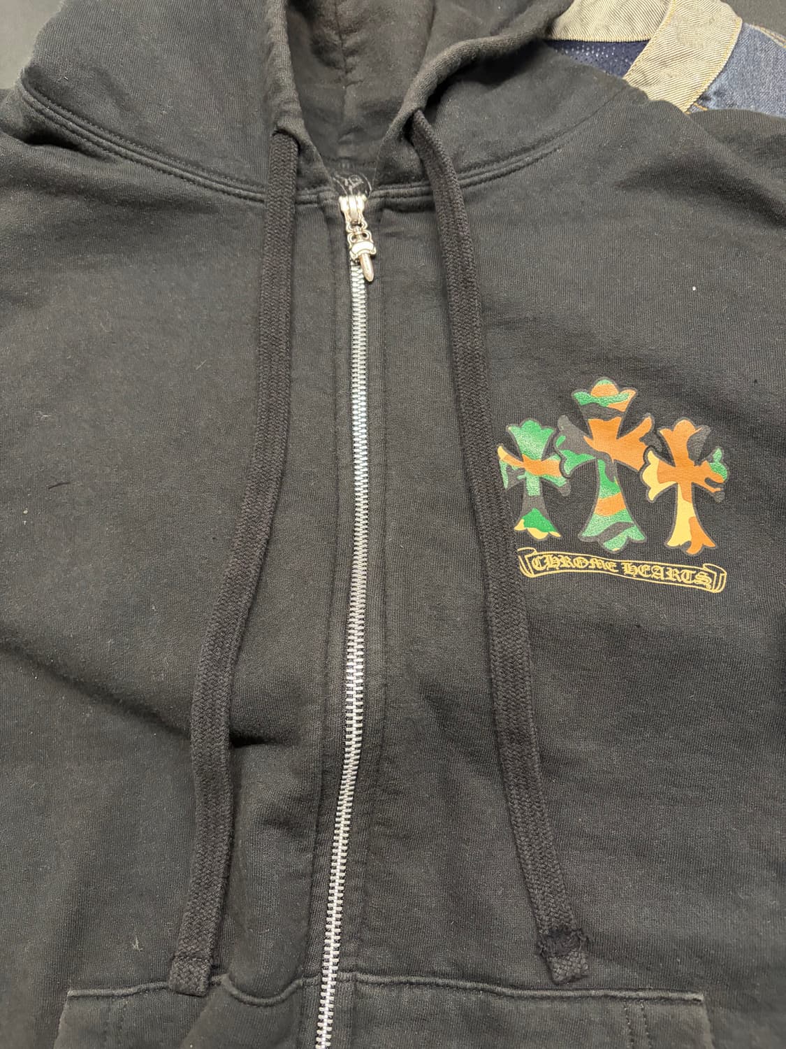 크롬하츠 헤비웨이트 카모 홀스슈 후드집업 L 상품이미지1