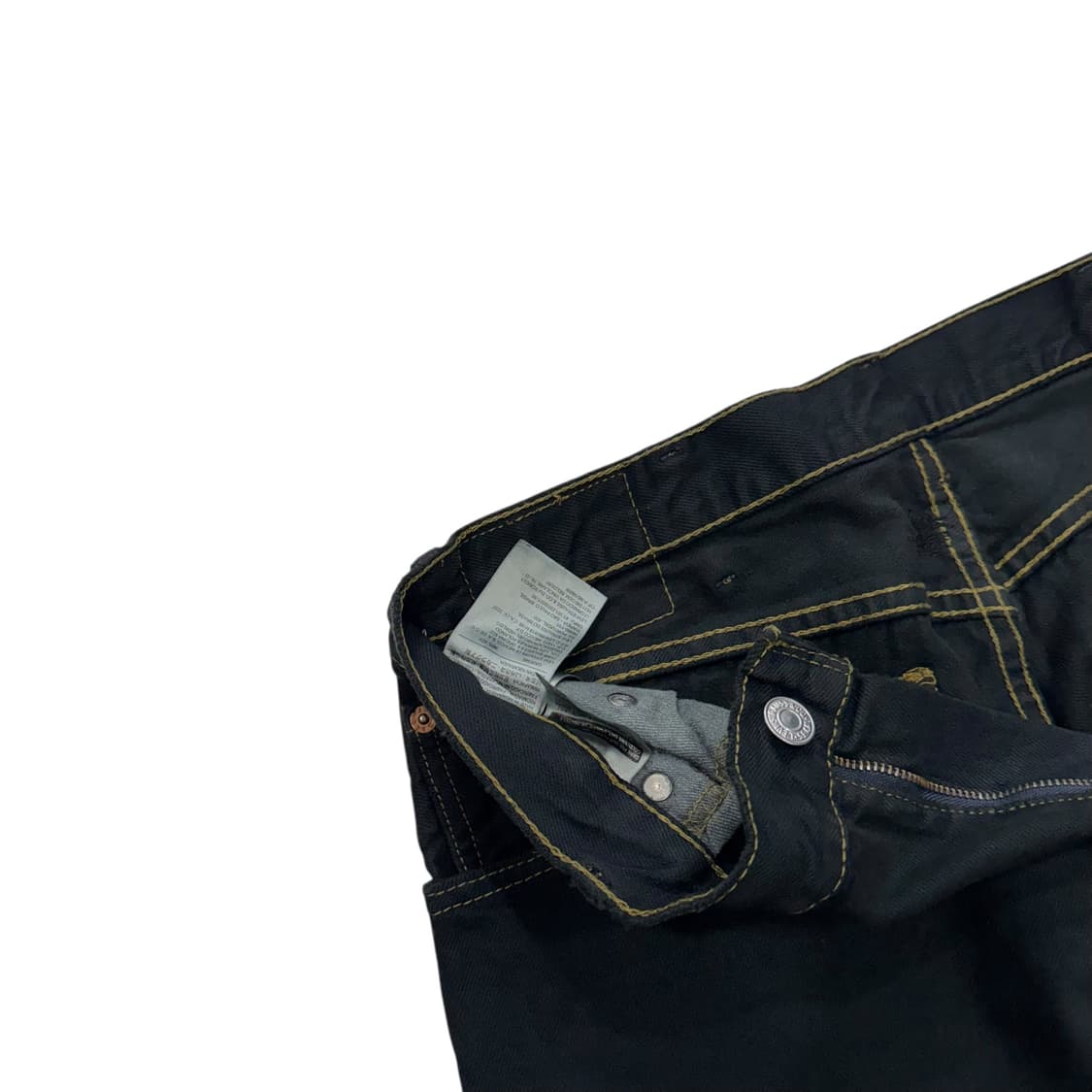 [34] 리바이스 517 블랙 다이 블랙진 데님 청바지 [lv1180] 상품이미지4