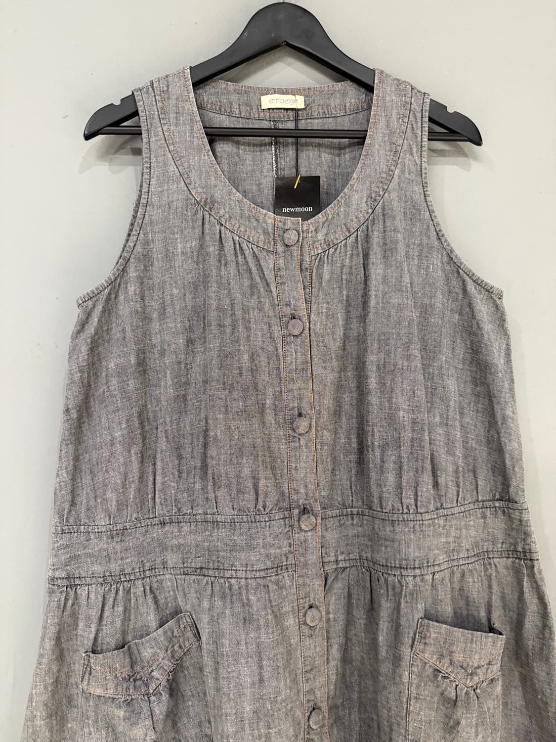 light grey button-up pocket ops 상품이미지5