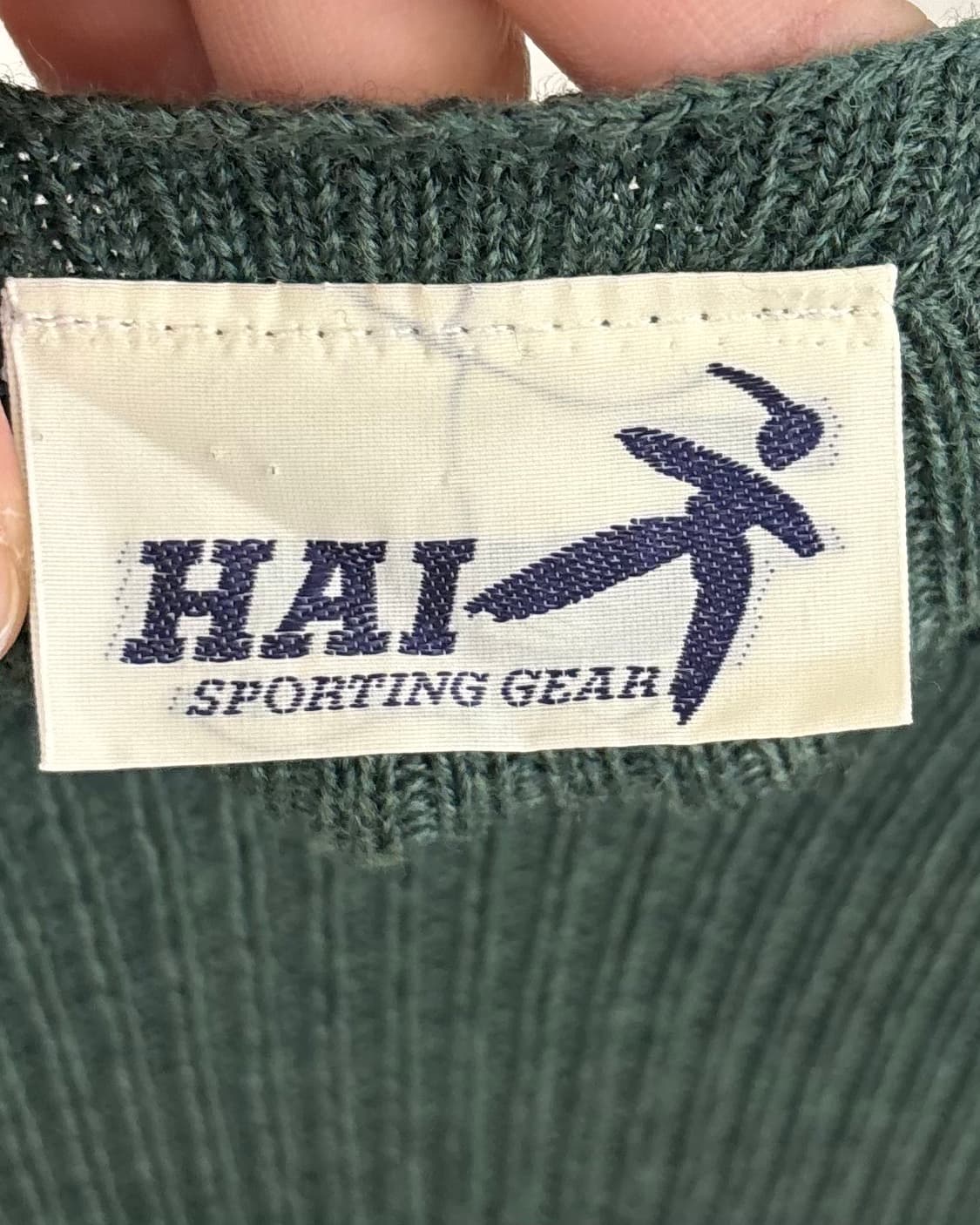 하이 스포팅 기어 그린 니트 상품이미지7