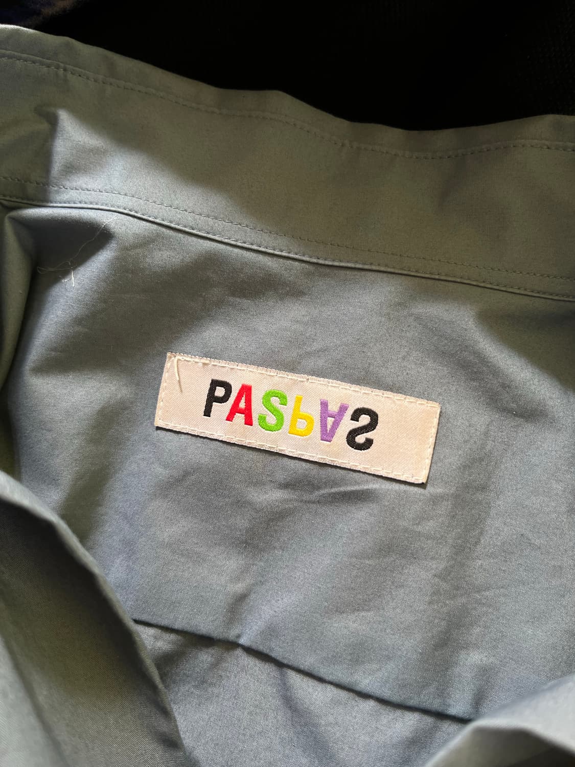 [os] pas 013 초판 셔츠 아이스블루 상품이미지2