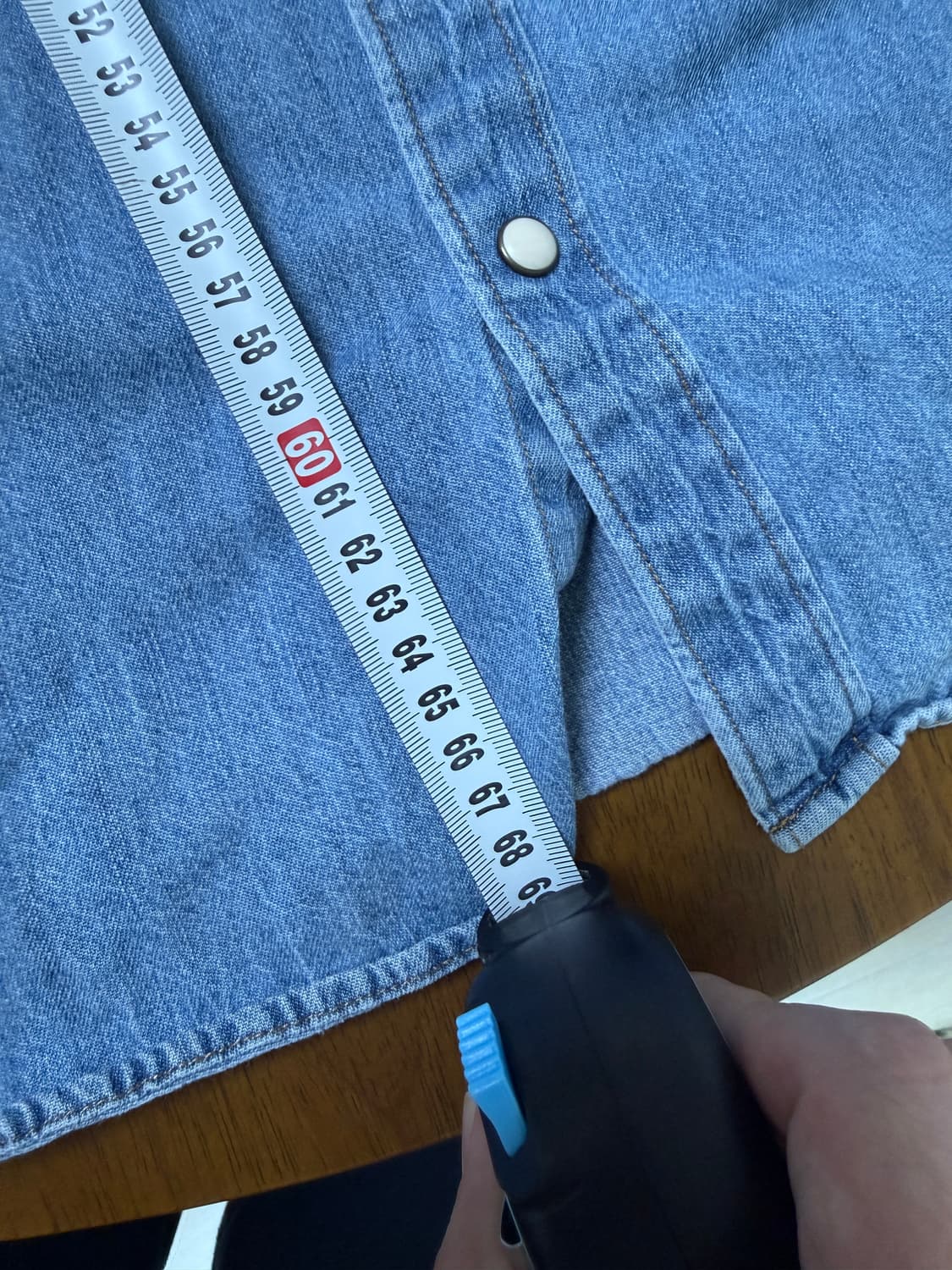 [100] 자라 ZARA 데님 셔츠 상품이미지4