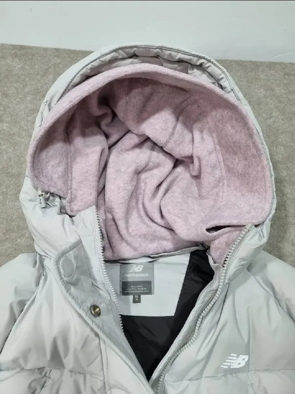 여성 90 뉴발란스 거위털 롱패딩 상품이미지9