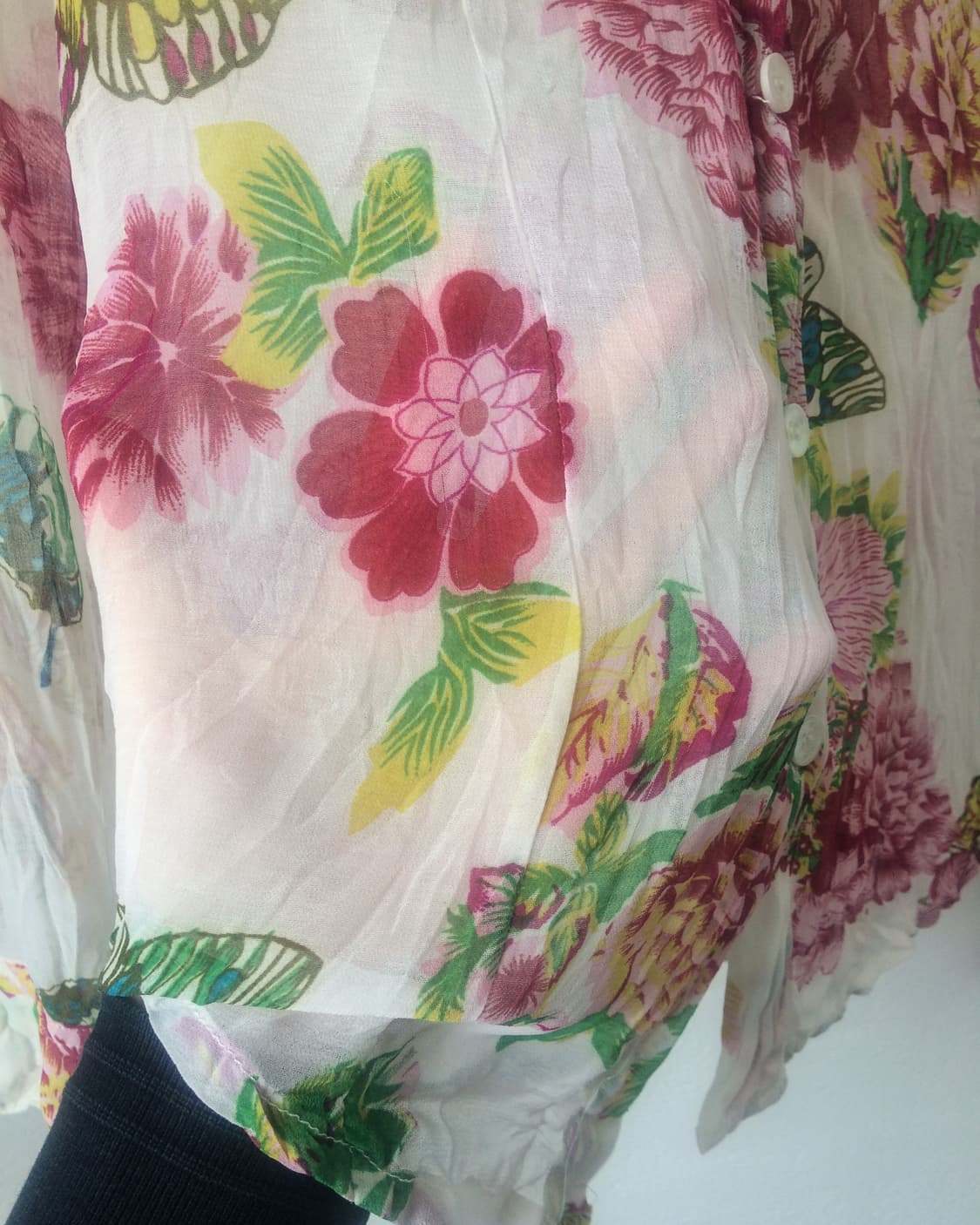 Butterfly pattern shirt 상품이미지5