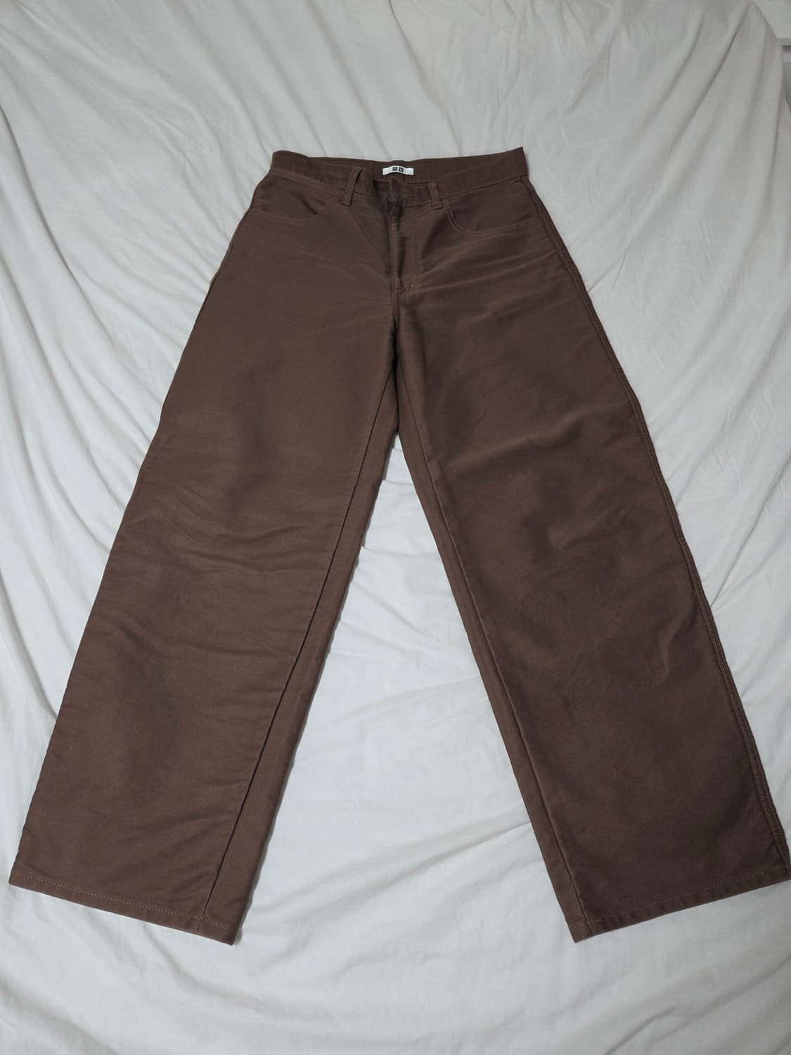 유니클로 U 라운드진 브라운 29사이즈 상품이미지3