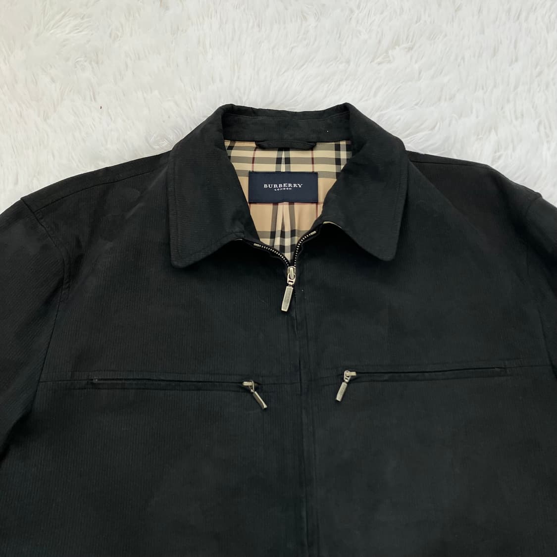 버버리 집업 블루종 939 y2k 스트릿 갸루 펑키 일본빈티지 fabri 상품이미지6