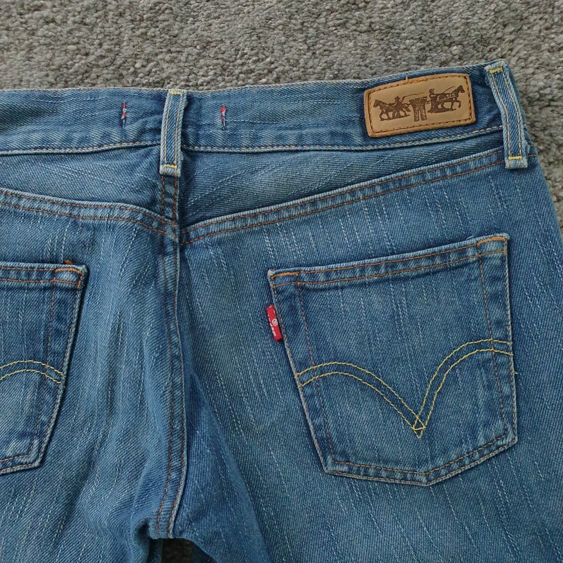 LEVI'S 마리사 스퀘어컷 부츠컷 데님 상품이미지6