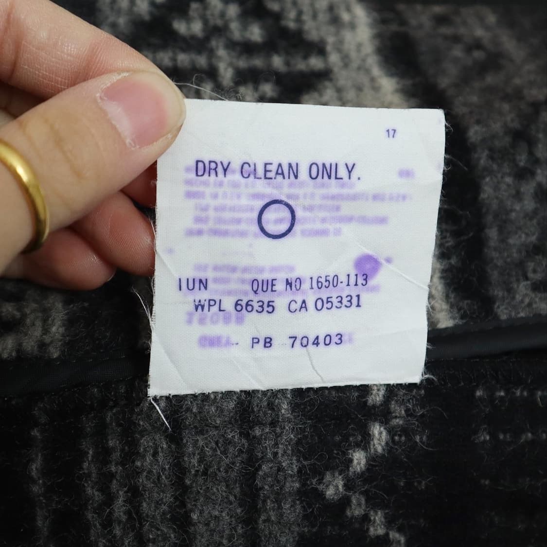 울리치 나바호패턴 울 자켓 상품이미지9