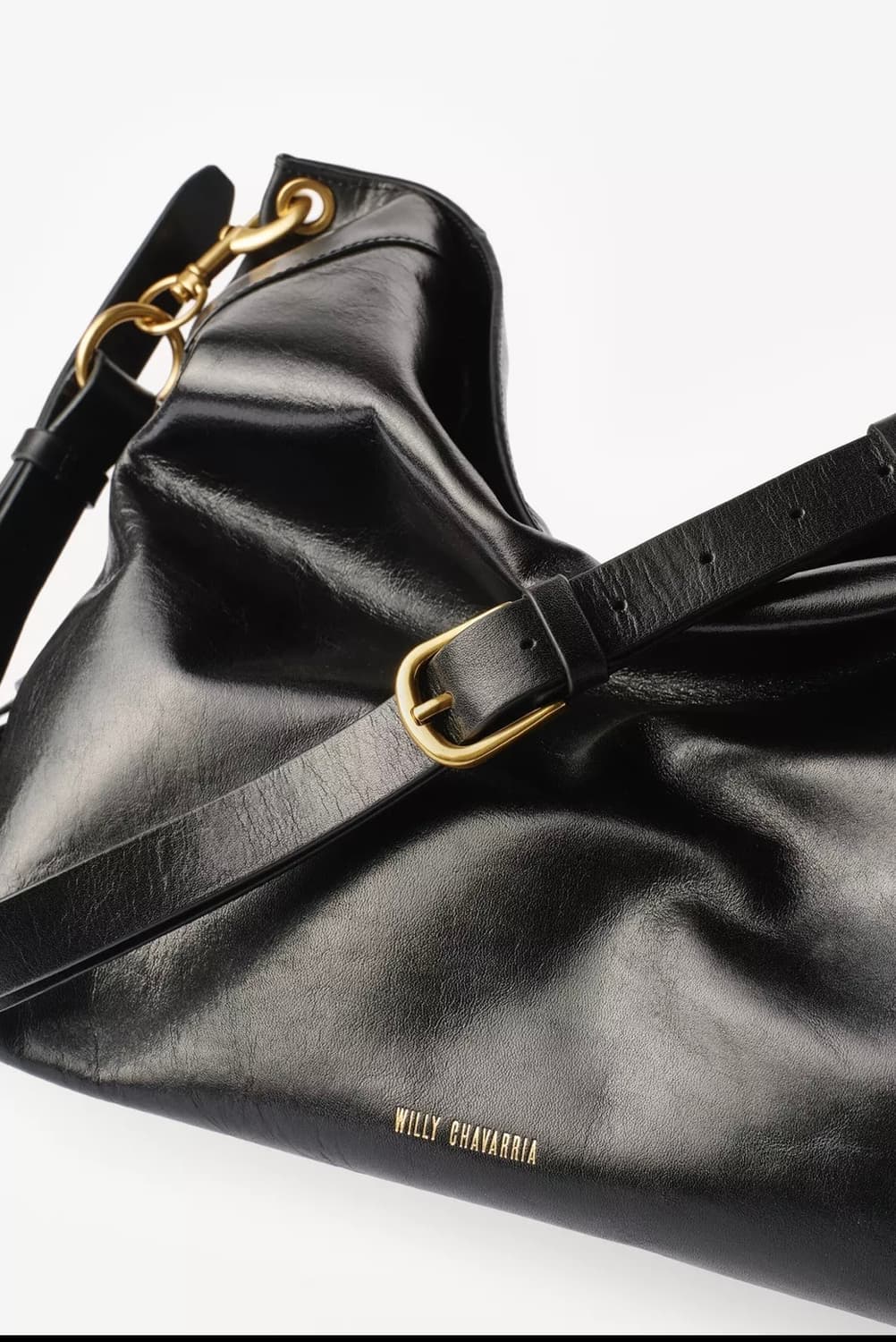 자라 윌리차바리아 맥시 레더 백 숄더백 미시착 새제품 판매 상품이미지1