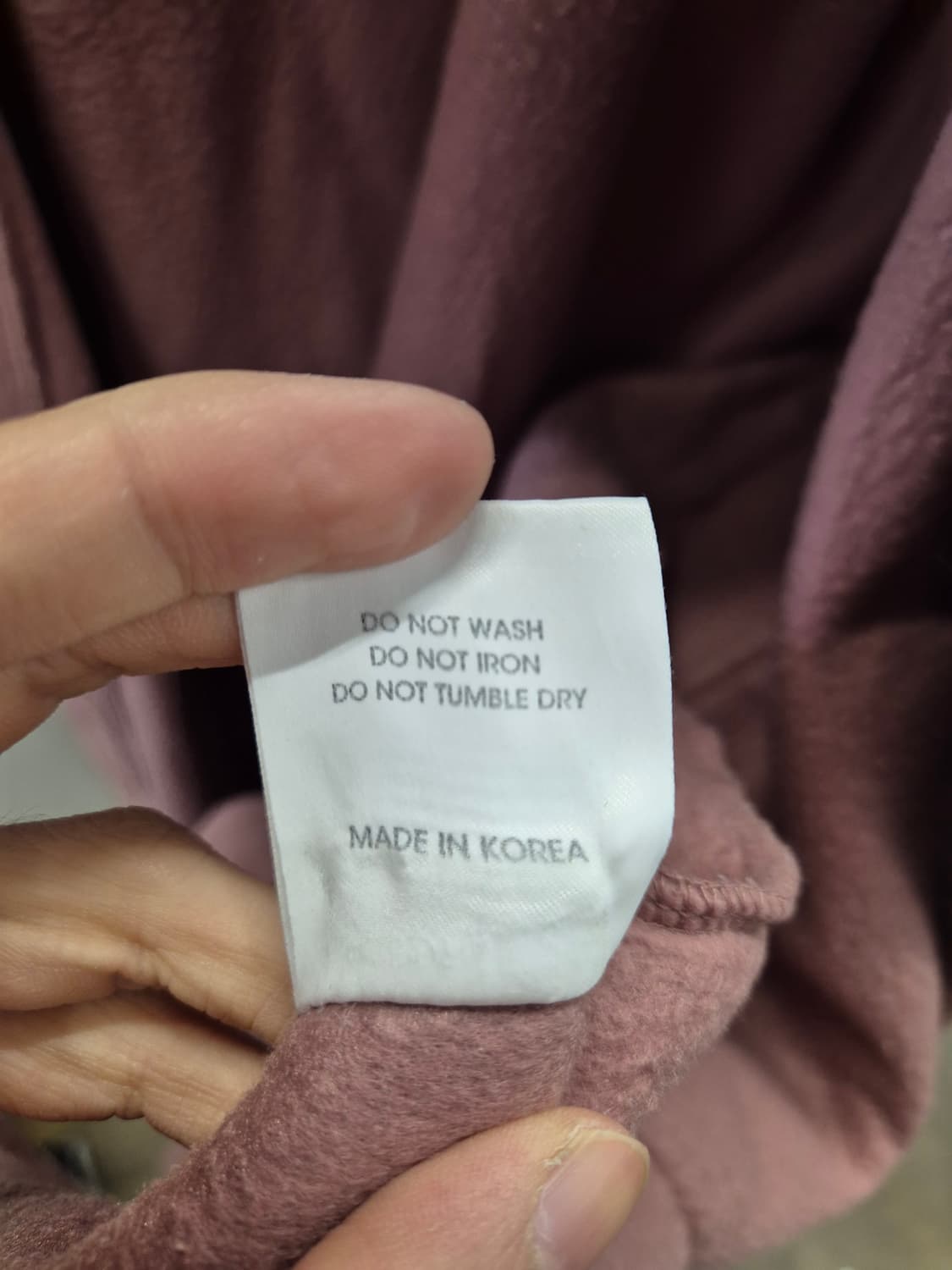 이미스 후리스 로브 가운 핑크 S 상품이미지8