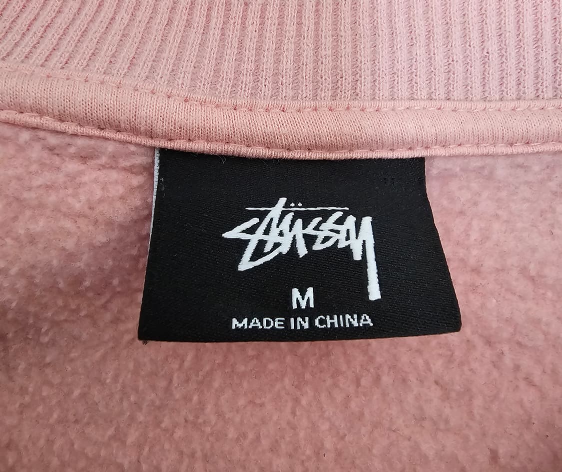 스투시 스탁로고 맨투맨 M 상품이미지3