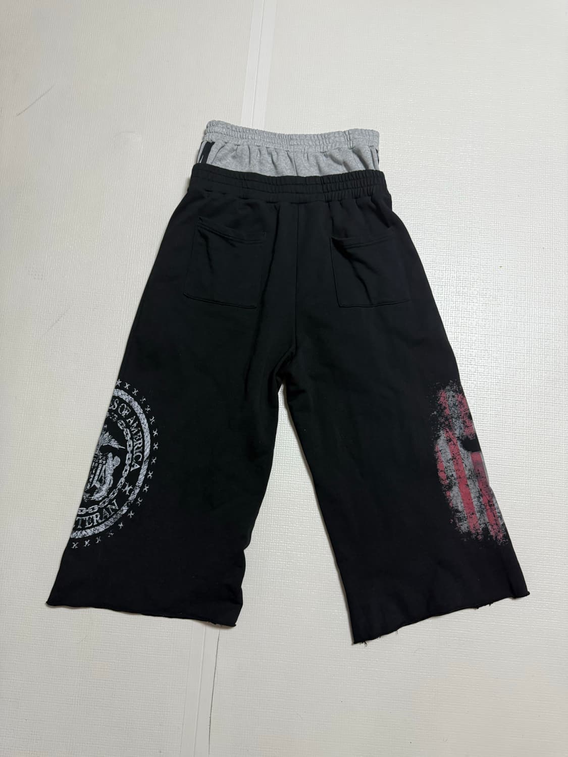 5015 새깅 레이어드 스웨트팬츠 상품이미지3