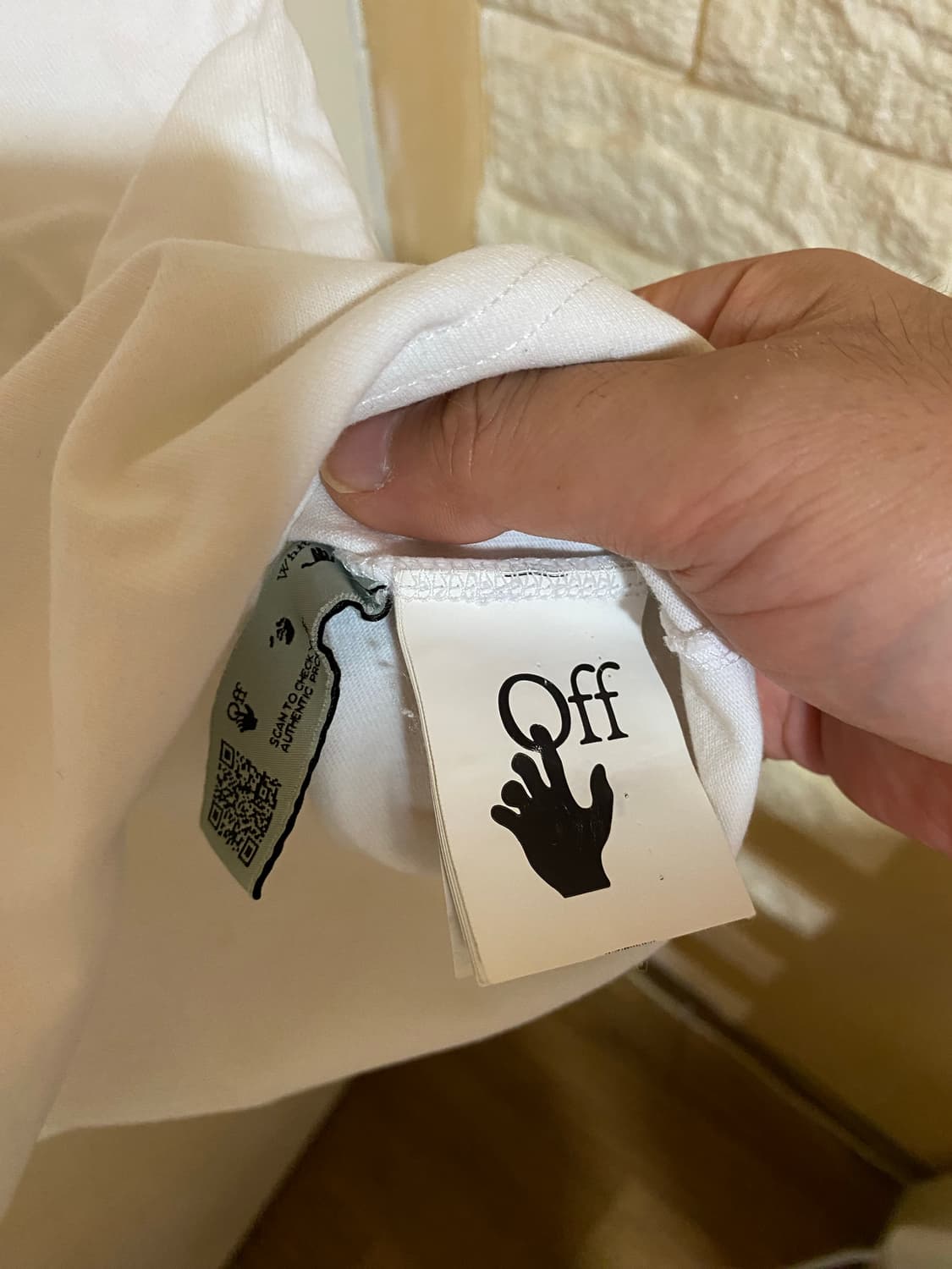 오프화이트 off white 반팔 상품이미지4