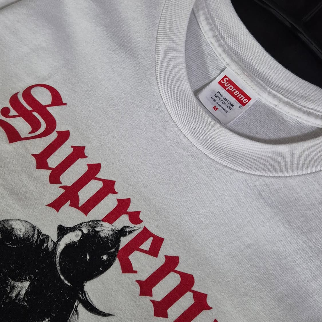 슈프림 프라제타 화이트 티셔츠 M사이즈 상품이미지4