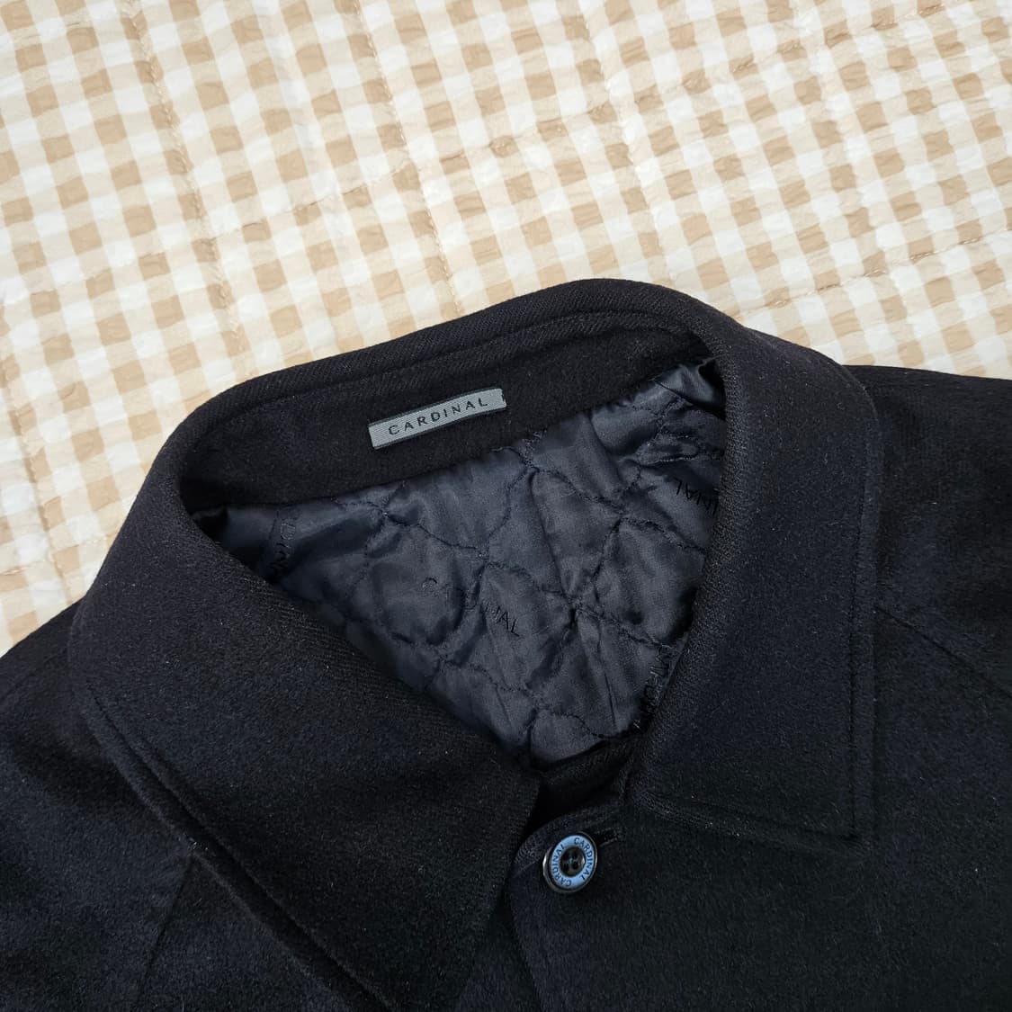 갤럭시 카디널 캐시미어100 롱 코트 남자100 상품이미지2