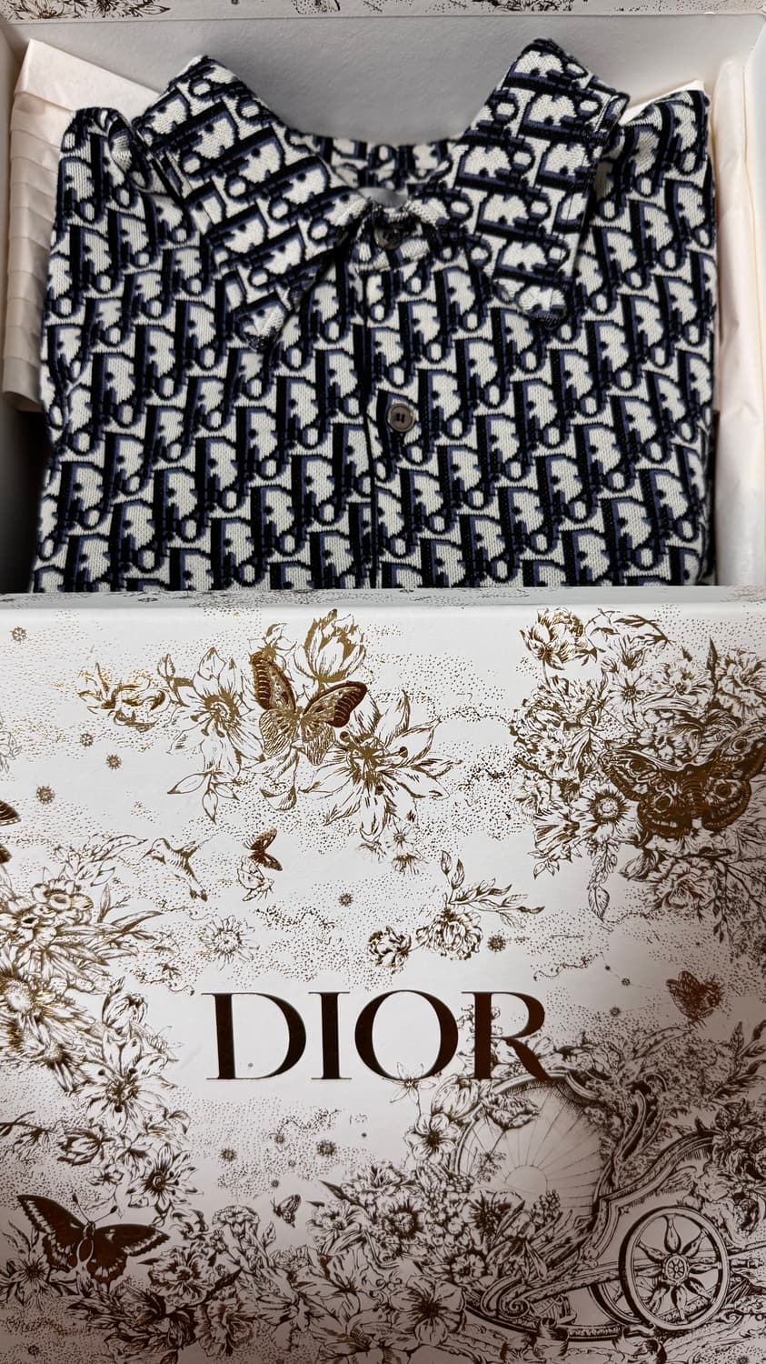 디올 오블리크 셔츠 m 상품이미지5