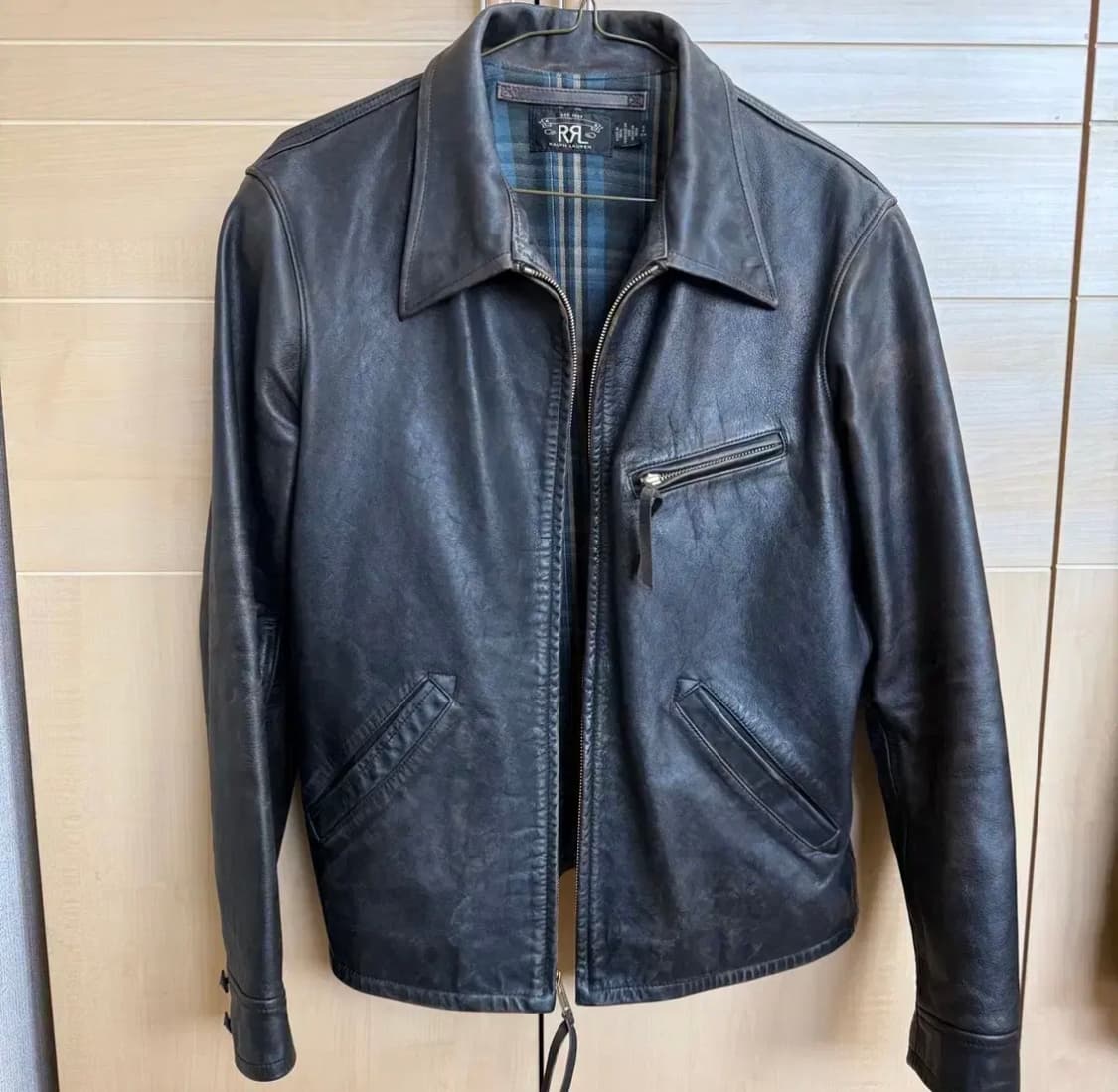 RRL(더블알엘) 뉴스보이 레더 자켓 상품이미지2
