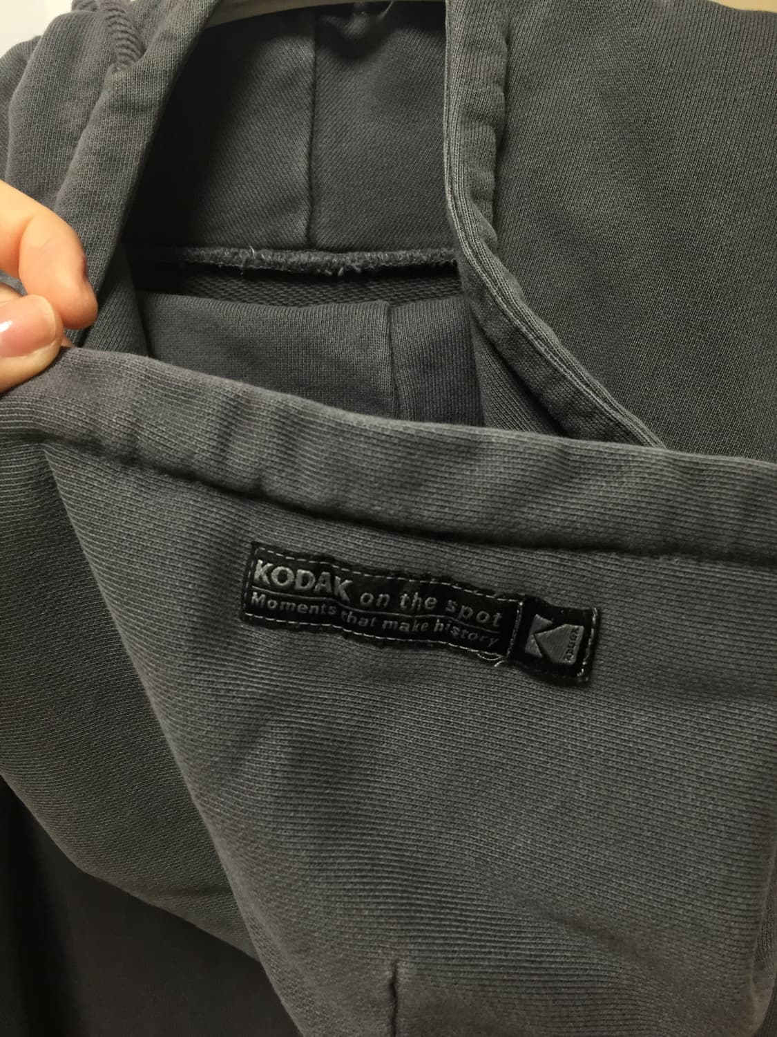 코닥 피그먼트 워싱 후드 상품이미지5