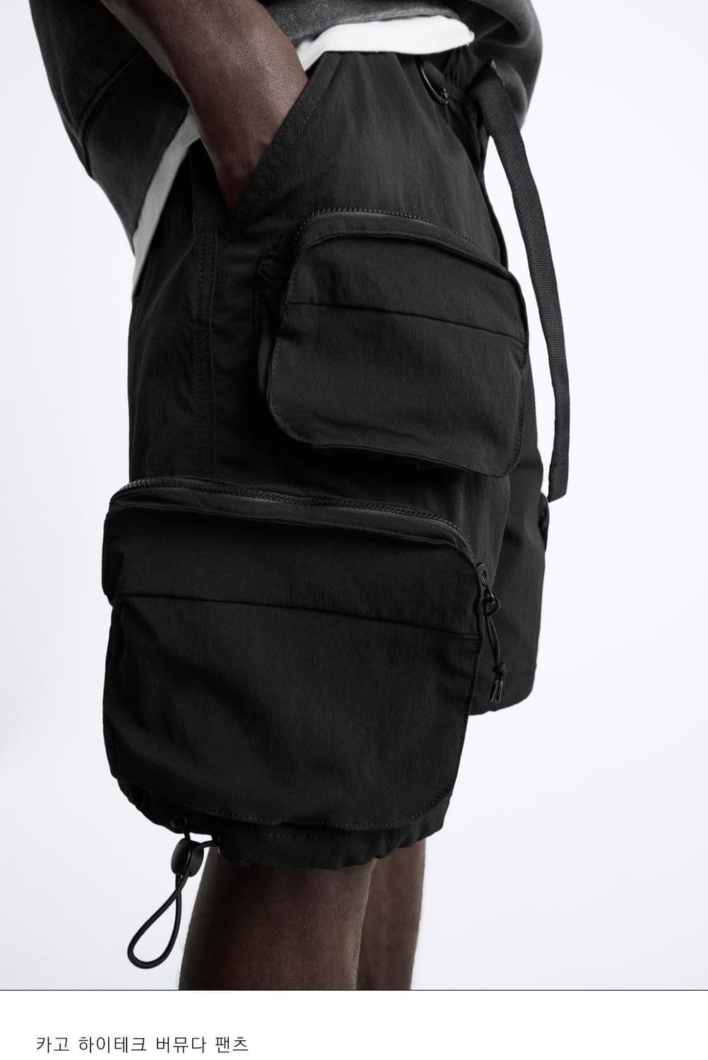 자라 카고 하이테크 버뮤다 팬츠 L 상품이미지1