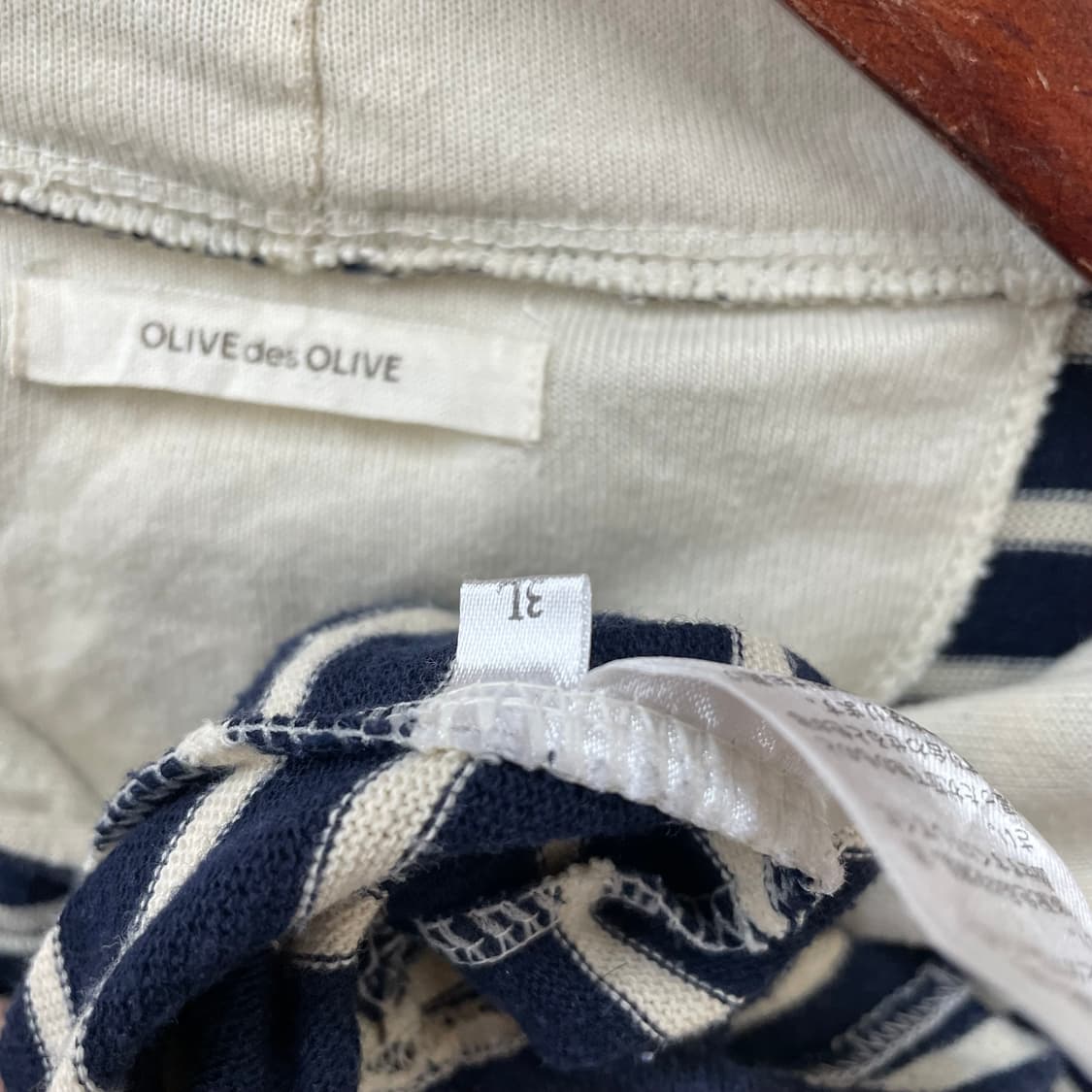 올리브데올리브 더플 떢복이 스트라이흐 집업 후드 자켓 상품이미지6