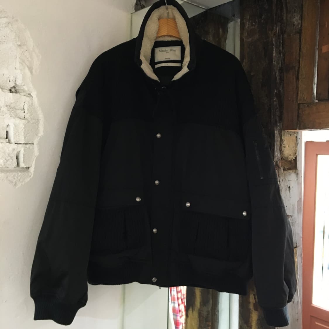 마뗑킴 블랙 맥시 오버핏 푸퍼 패딩 점퍼 여성 프리사이즈 상품이미지1