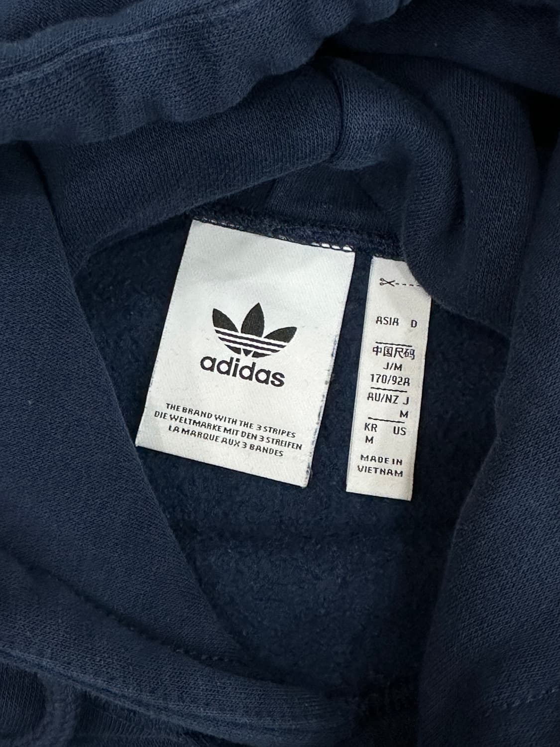 아디다스 후드티 네이비 상품이미지4